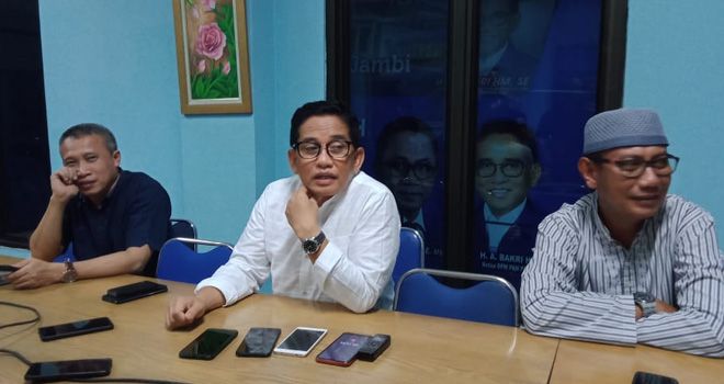 Pertemuan bersama pengurus DPW PAN Provinsi Jambi.