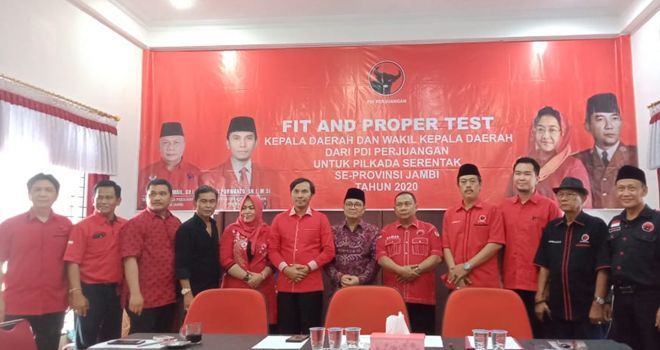 Fachrori Umar usai mengikuti fit and proper test, menyampaikan, jika ada beberapa hal yang ditanya kepadanya pada kesempatan itu, salah satunya terkait calon wakil.