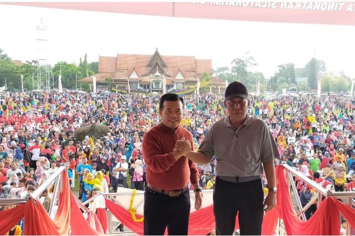 Al Haris dan Abdullah Sani Peringati HUT Wisnu Murti Jambi.