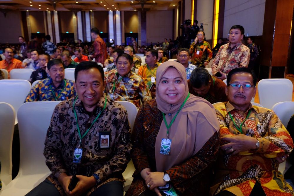 Bupati Hadiri Rakornas Investasi Tahun 2020.
