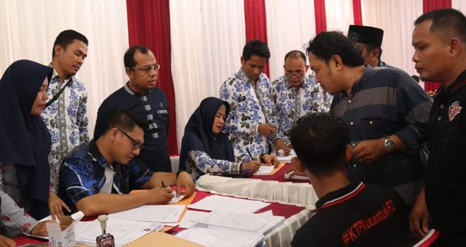 Komisi Pemilihan Umum (KPU) Tanjung Jabung Timur (Tanjabtim) telah merampungkan verifikasi dokumen dukungan calon perseorangan pasangan Romi Hariyanto-Robby Nahliansyah.