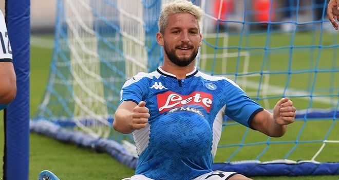 Penyerang Napoli dan Timnas Belgia, Dries Mertens.



