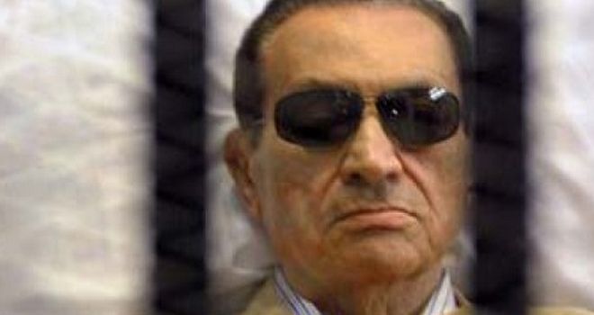 Hosni Mubarak.