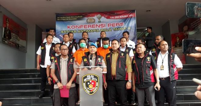 Satgas Anti Mafia Bola Jilid 3 kembali menangkap dua tersangka kasus pengaturan skor pada pertandingan Liga 3 antara Persikasi Bekasi menghadapi Perses Sumedang. 