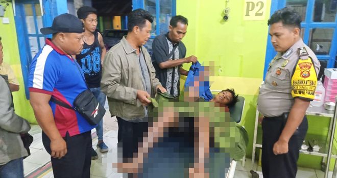 Satu ABK yang mengalami Luka Bakar.