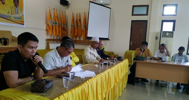 A. Rahman, SC Panitia Musda DPD I Golkar Jambi.