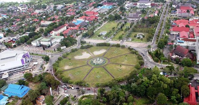 Lokasi ibu kota negara yang baru di Kalimantan Timur.

