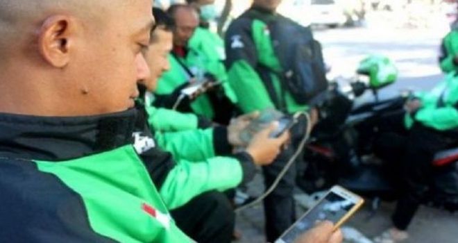 Ojek online/Ilustrasi.

