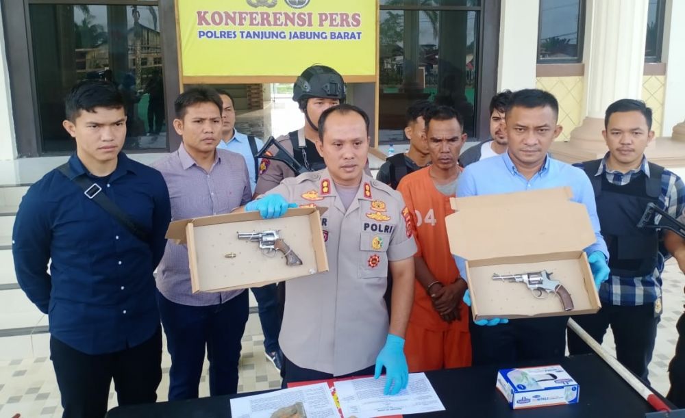 Pelaku Penganiayaan Kepsek di Tanjabbar diancam 10 Tahun Penjara.