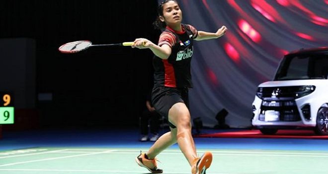 Tunggal putri Indonesia, Gregoria Mariska Tunjung.

