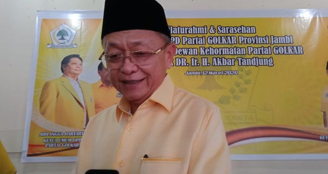 Ketua DPD I Golkar Provinsi Jambi,Cek Endra.