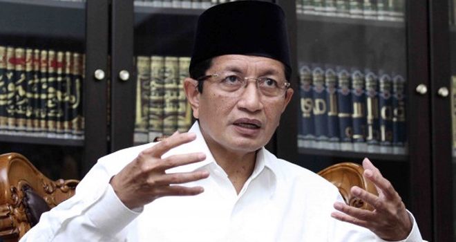 Imam Besar Masjid Istiqlal Nasaruddin Umar.
