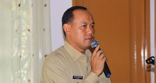 Bupati Tebo H.Sukandar.