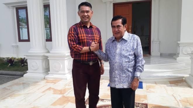 Walikota Jambi Sy Fasha dan Walikota Sungai Penuh Asafri Jaya Bakri (AJB)