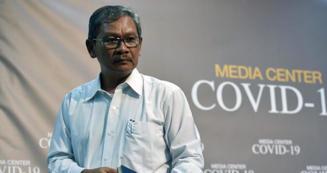 Juru Bicara Pemerintah untuk Covid-19, Achmad Yurianto.