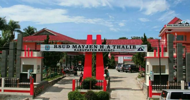 Rumah Sakit Umum (RSU) MHA Thalib Kerinci.