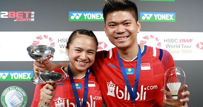 Praveen Jordan/Melati Daeva Oktavianti juara All England 2020. 
