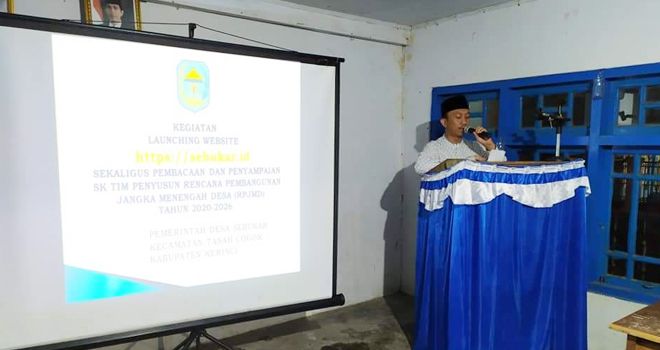 Kepala Desa Sebukar, Syukran, S.Pd.I.