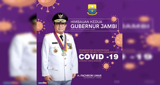 Gubernur Jambi Putuskan Libur Siswa SMA Sederajat Diperpanjang.