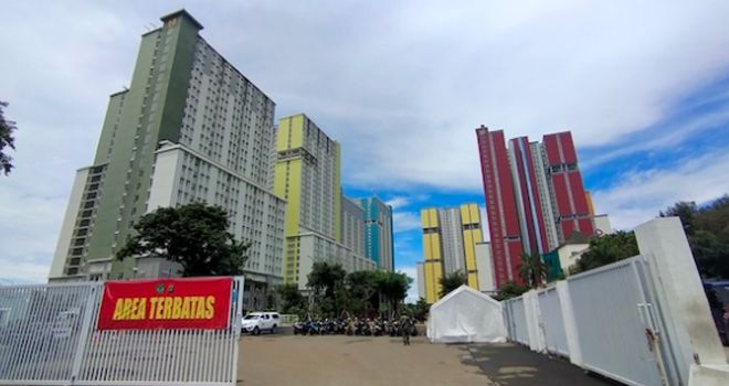 RS Ddarurat Corona di Wisma Atlet Kemayoran.

