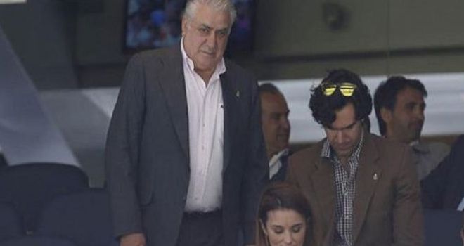Mantan Presiden Real Madrid, Lorenzo Sanz. 

