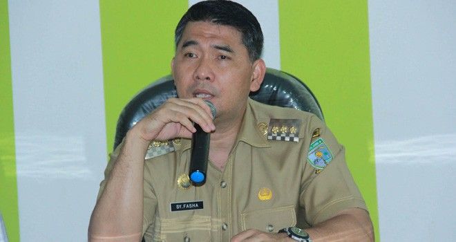 Walikota Jambi Syarif Fasha,