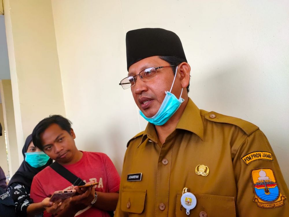 Juru Bicara Gugus Depan Penanganan Covid19 Jambi Johansyah