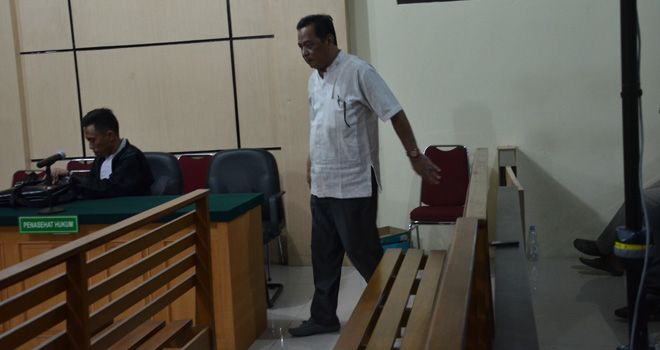 Sidang di Pengadilan Tipikor Jambi pada (17/3) lalu.