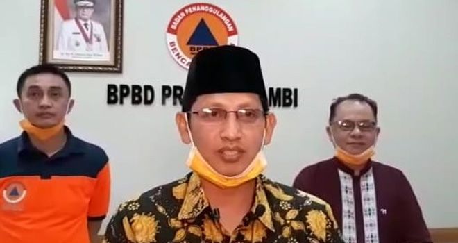 Juru Bicara Gugus Tugas Covid19 Jambi, Johansyah. 