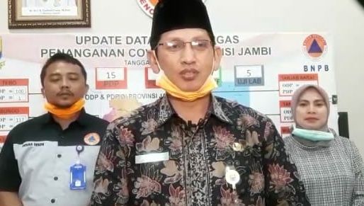 Juru Bicara Tim gugus tugas penanganan virus corona (Covid19) Jambi, Johansyah.