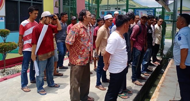 Pada gelombang yang pertama ini setidaknya ada 44 warga binaan yang mendapatkan program Asimilasi.