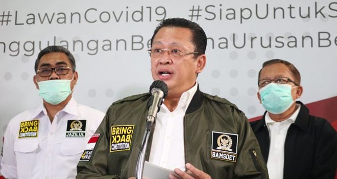 Ketua Majelis Permusyawaratan Rakyat (MPR) RI H Bambang Soesatyo.