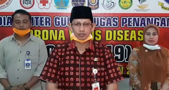 Juru bicara gugus tugas penanganan virus corona (Covid19).