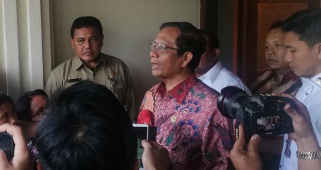 Menko Polhukam, Mahfud MD.