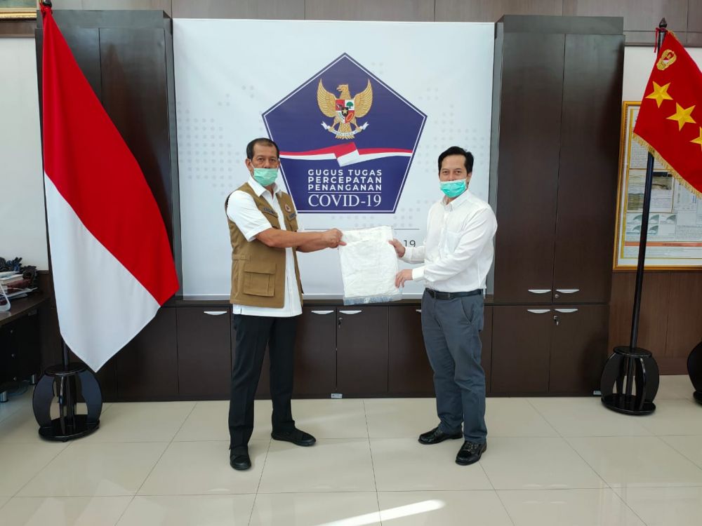 Bertemu Ketua Gugus Tugas Covid-19, Ihsan Yunus Desak Distribusi APD Lebih Cepat ke Jambi.
