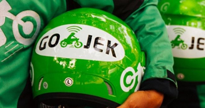 Ilustrasi ojek online.


