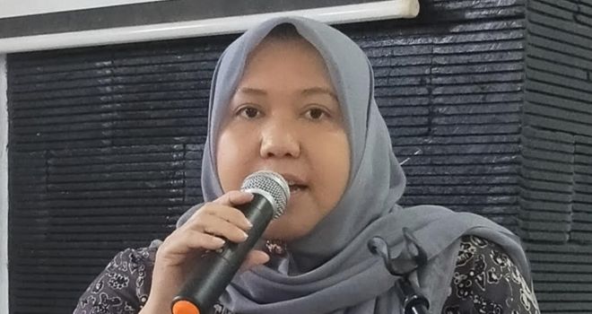 Bupati Muaro jambi Hj. Masnah Busro.