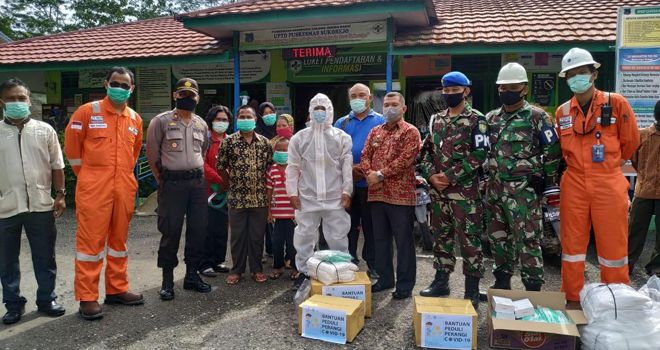 SKK Migas –Mandala Energy Lemang Pte. Ltd. Distribusikan Bantuan di Kecamatan Betara dan Bram Itam

