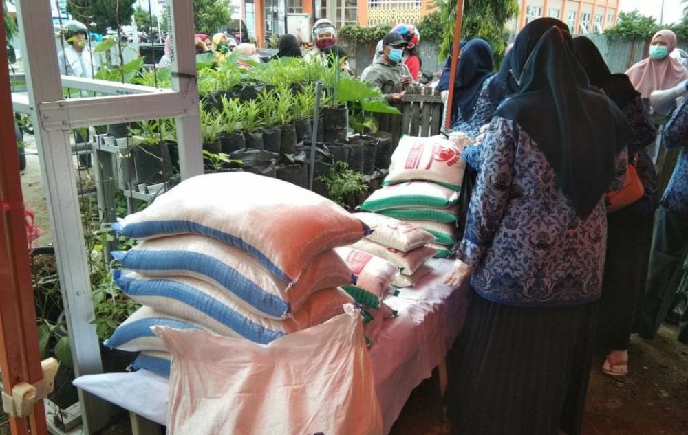Pemkot Sungai Penuh Gelar Pasar Murah Barang Kebutuhan Pokok.