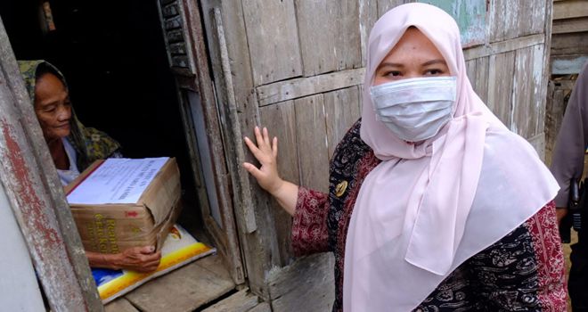 Pemkab Muaro Jambi telah menyiapkan 17 ribu Paket Sembako yang akan diberikan kepada masyarakat miskin dan yang terdampak ekonominya karena Corona.