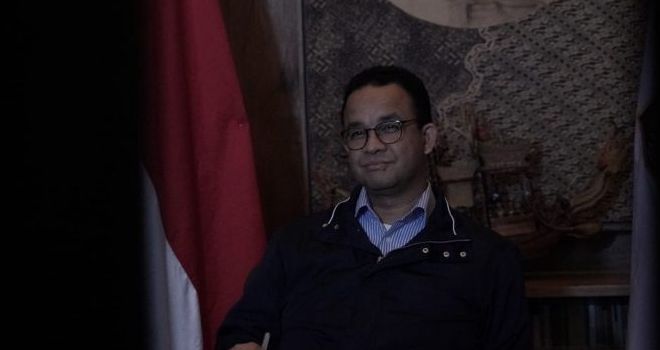 Gunernur DKI Anies Baswedan. 
