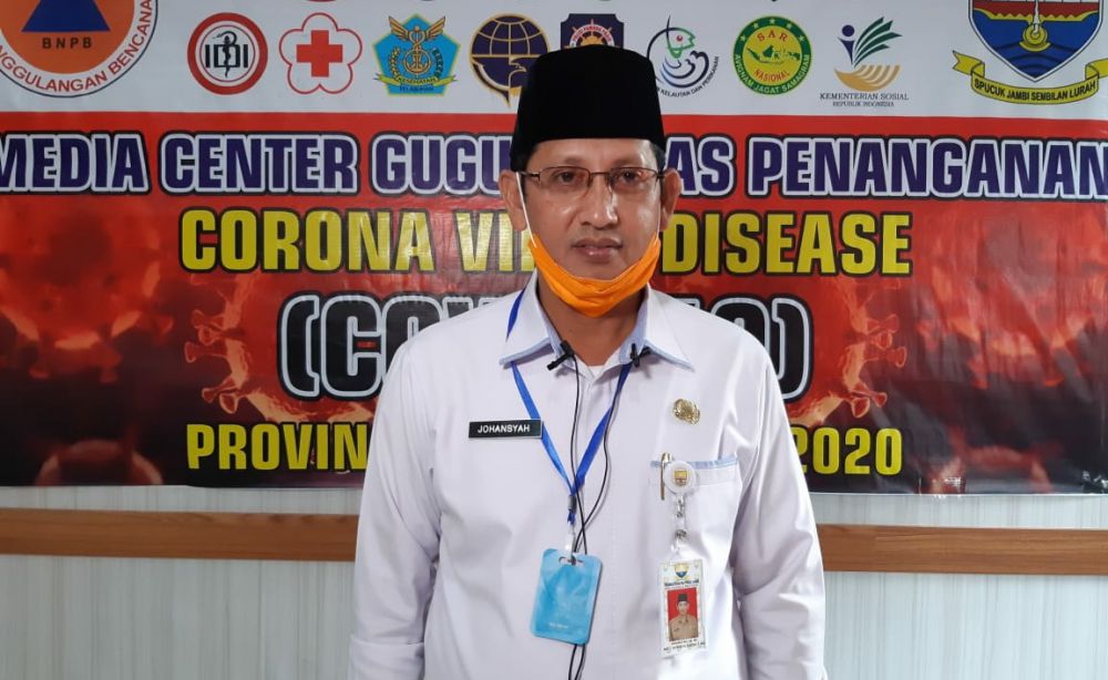 Jubir Gugus tugas Provinsi Jambi Johansyah.