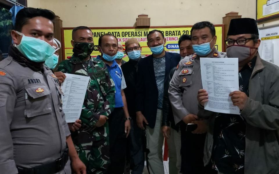Pj Sekda Kerinci Turun Langsung ke TKP, 2 Desa Nyaris Bentrok Sepakat Berdamai, Ini Poin Kesepakatan