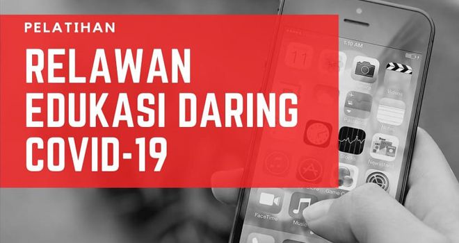 Relawan Edukasi Daring Covid-19.