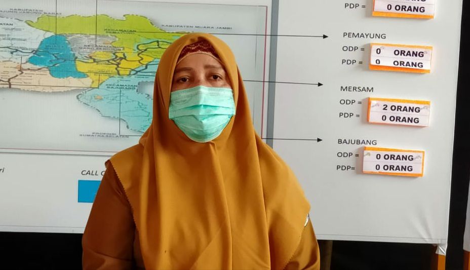 Juru Bicara Tim Gugus Tugas Covid-19 Batanghari, Elfi Yennie.