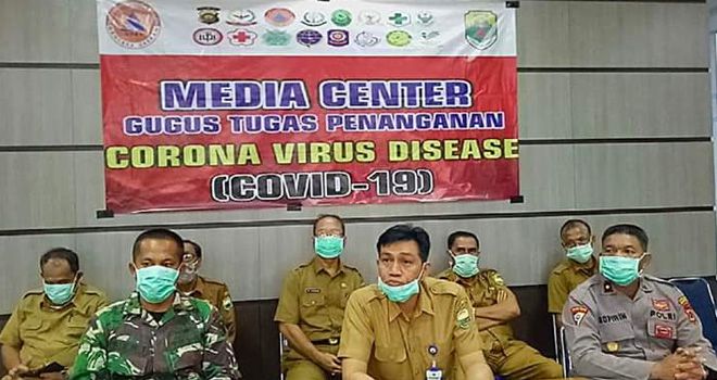 Wakil Ketua Gugus tugas Covid-19 Kabupaten Muarojambi MHD Fadhil Arif.