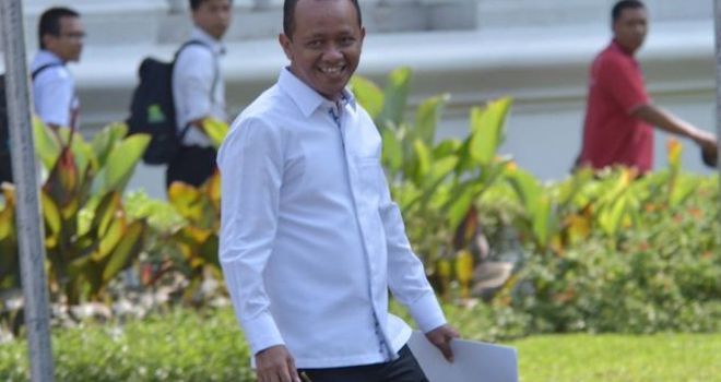 Kepala Badan Koordinasi Penanaman Modal (BKPM) Bahlil Lahadalia.

