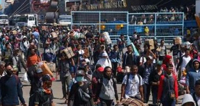 Tradisi Mudik di Indonesia.


