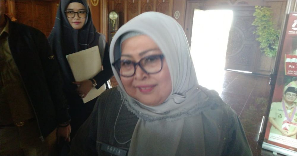 Hj Sofia Fattah semasa hidup.