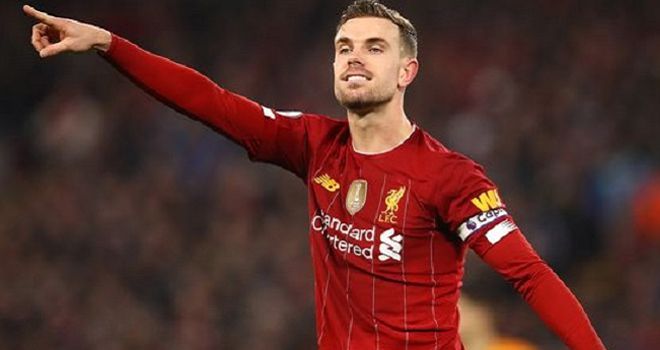 Kapten Liverpool, Jordan Henderson.


